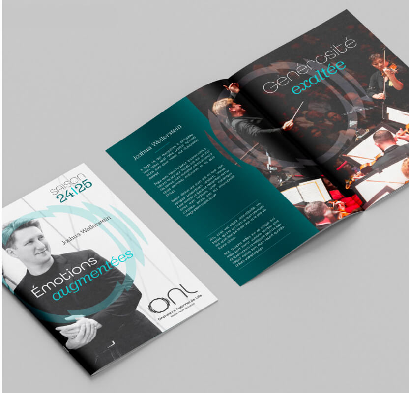 Livret - Double page